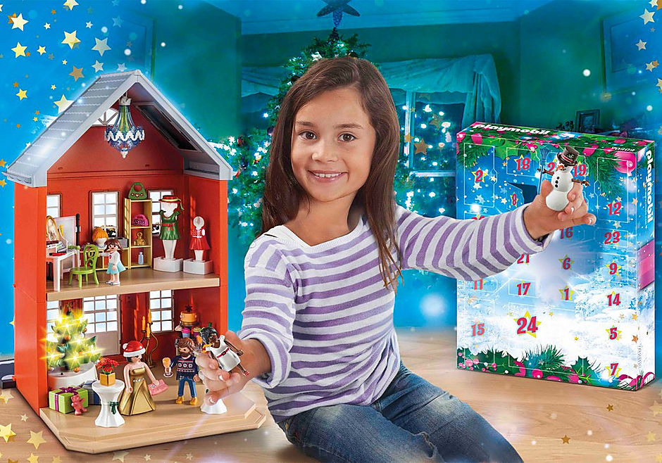 70383 Maxi Calendario dell'Avvento "Natale in famiglia" detail image 1